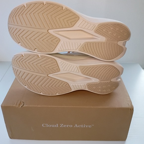 NWT Hawkwell Cloud Zero Active Womens Running Shoes Beige Knit XP9501 Size 8 NEW - Picture 7 of 10